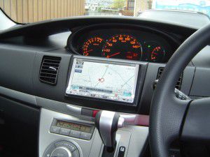 ダイハツ　ムーブ　カスタムXにクラリオンNX308の設置・取付完了