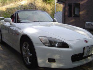 ホンダ S2000にパイオニアオンダッシュカーナビ[楽ナビ]の取付