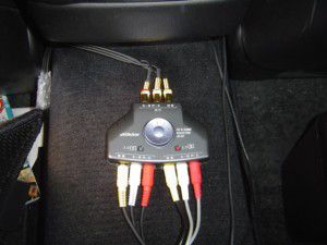 トヨタ　セルシオ(UCF30系)純正マルチに地デジチューナーとサイバーナビの追加7