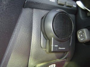 トヨタ　セルシオ(UCF30系)純正マルチに地デジチューナーとサイバーナビの追加5