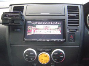日産ティーダにパナソニックCN-HW830Dの取付 完了