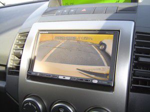 プレマシー MPV バックカメラからの映像 プレマシー MPV バックカメラからの映像