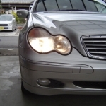 ベンツ　HID交換前　W203