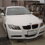 BMW E90にETC車載器の設置