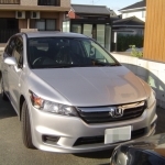 ホンダ　ストリームにカーナビの設置、取付