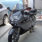BMW K1200SにHID換装