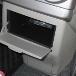 ムーブコンテの小物入れにETC車載器を設置