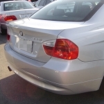 BMW　E90のリアビュー