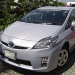 新型プリウスにパナソニック製カーナビの設置