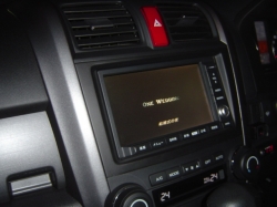 DVD再生画面　ホンダ　純正カーナビ