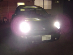 VW ニュービートル　HID換装後