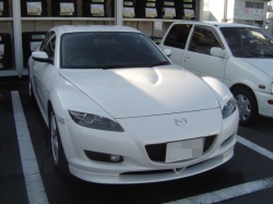 マツダ　RX-8にサイバーナビAVIC-VH9900の設置