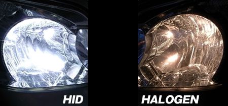 HIDとハロゲン