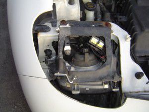 FD3S HID バラストの取付