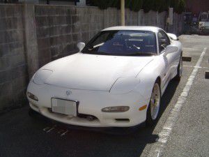 RX-7 FD3SのヘッドライトをHIDシステムへと交換