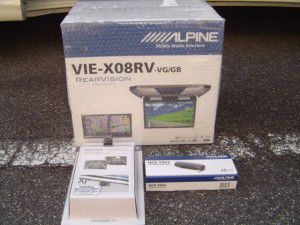 アルパイン　ALPINE VIE-X08RV-GB HCE-C107D HCE-T062