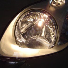 ホンダ　ライフ　純正ヘッドライト