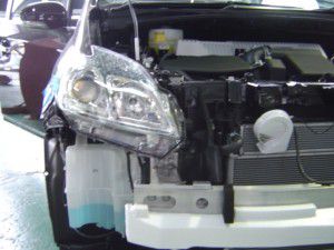 新型プリウスのバンパー脱着