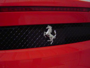フェラーリ　F430 跳ね馬エンブレム