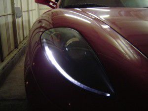 フェラーリ　F430　ポジション球のLED化