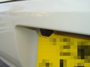 ホンダ　ライフにバックカメラの取付