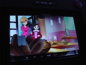 楽ナビLite AVIC-MRZ90のワンセグ映像