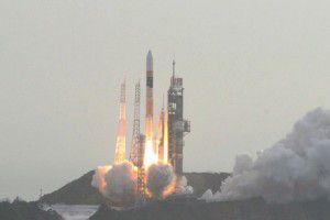 あかつき　H2Aロケット打ち上げの瞬間