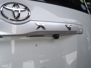 トヨタ　NOAHにバックカメラの取付