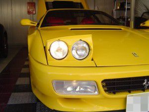 フェラーリ512TR　純正ハロゲン　ヘッドライト