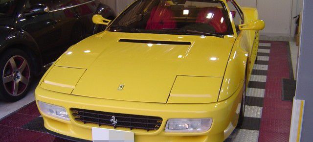 フェラーリ512TR　ヘッドライトのHIDシステム取付・換装