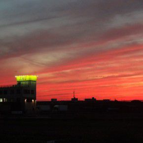 なんたる夕焼け