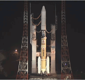 JAXA H2Aロケット　衛星「しずく」打上げバンザ～イ