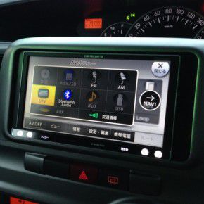 ダイハツ タントにカーナビ 楽ナビAVIC-MRZ009の取付 ダイハツ タントにカーナビ 楽ナビAVIC-MRZ009の取付